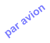 par avion